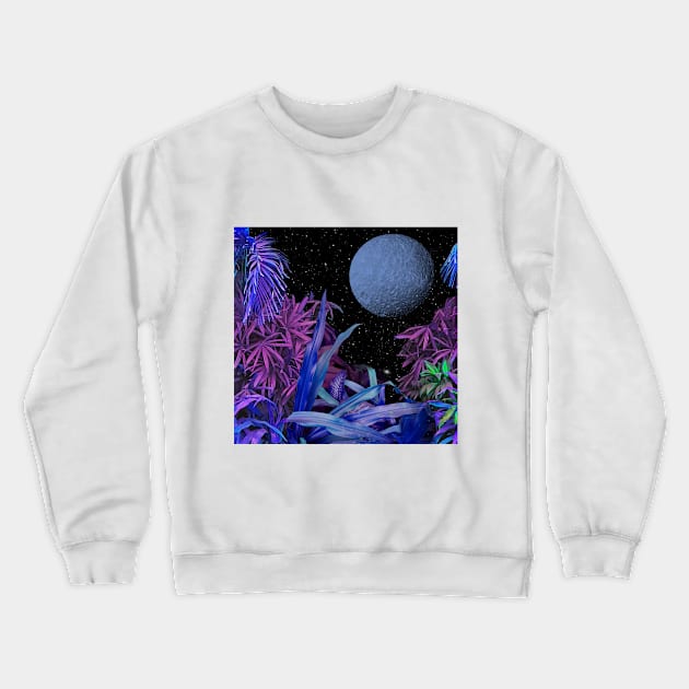 Neon Plants Crewneck Sweatshirt by Elysian Vision